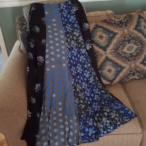 *SOLD* FP Amazing Technicolor Maxi Skirt - Picture 5 of 5